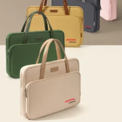 Túi xách nữ, túi laptop thanh lịch in logo theo yêu cầu dành cho laptop 14 inch, 15.6 inch