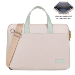 tui xach unisex in logo theo yeu cau tui macbook laptop156 inch co dem khi thoi trang 5