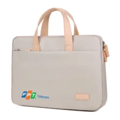 Alternative view of Túi xách nữ in logo theo yêu cầu, túi macbook, laptop15.6 inch có đệm khí thời trang