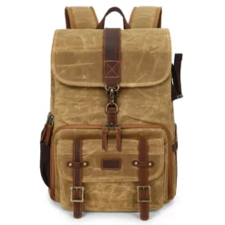 Balo máy ảnh canvas vintage , đựng laptop, máy ảnh, ống kính dành cho photographer - K8212 balo may anh canvas vintage dung laptop may anh ong kinh danh cho photographer k8212 9