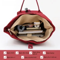 Balo style Nhật Bản nắp gập unisex, balo laptop 15.6 inch màu sắc trẻ trung đi học, đi làm in logo theo yêu cầu balo style nhat ban unisex balo laptop 156 inch mau sac tre trung di hoc di lam in logo theo yeu cau 3