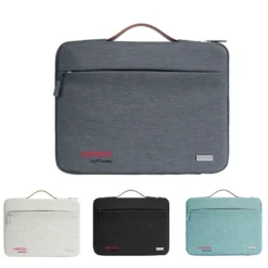 Túi xách macbook, laptop 16.5 inch lót bông cao cấp in logo theo yêu cầu