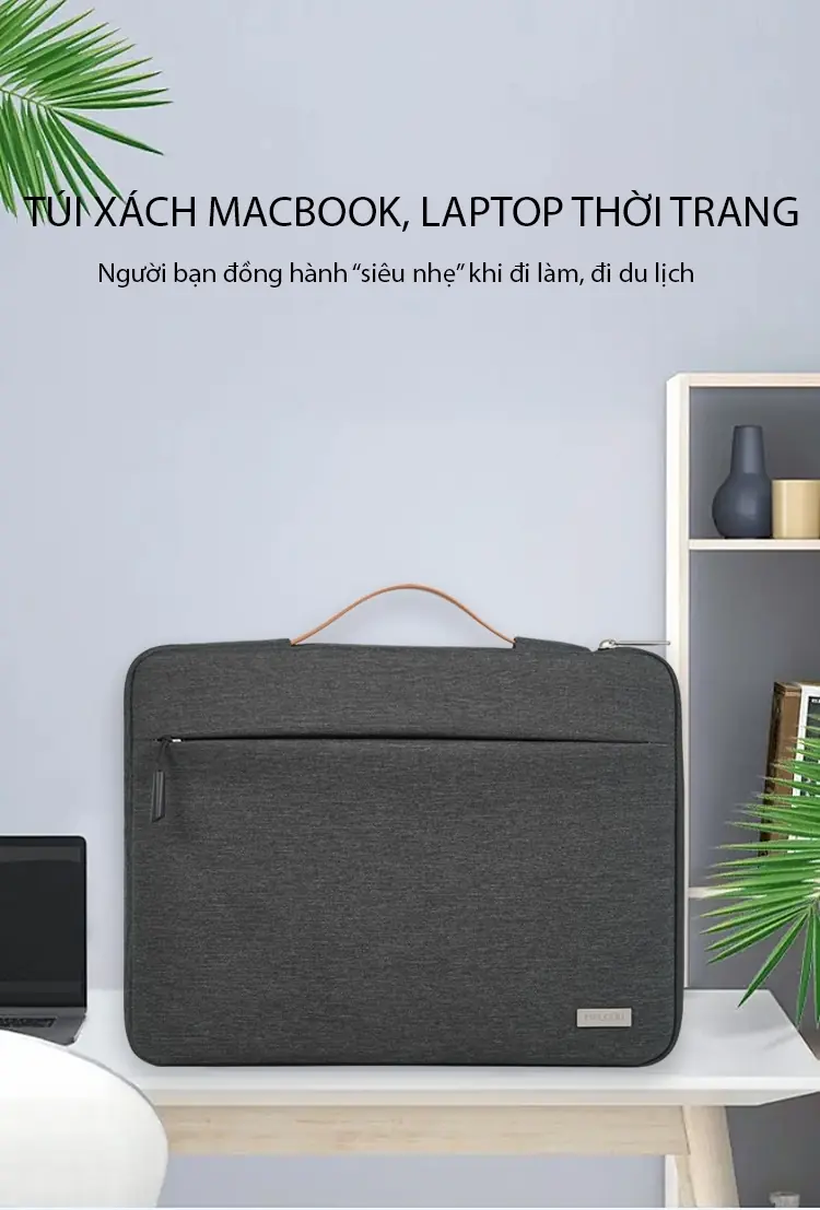 Túi xách macbook, laptop 13 inch - 16 inch lót bông cao cấp in logo theo yêu cầu tui xach macbook laptop 165 inch lot bong cao cap in logo theo yeu cau 3